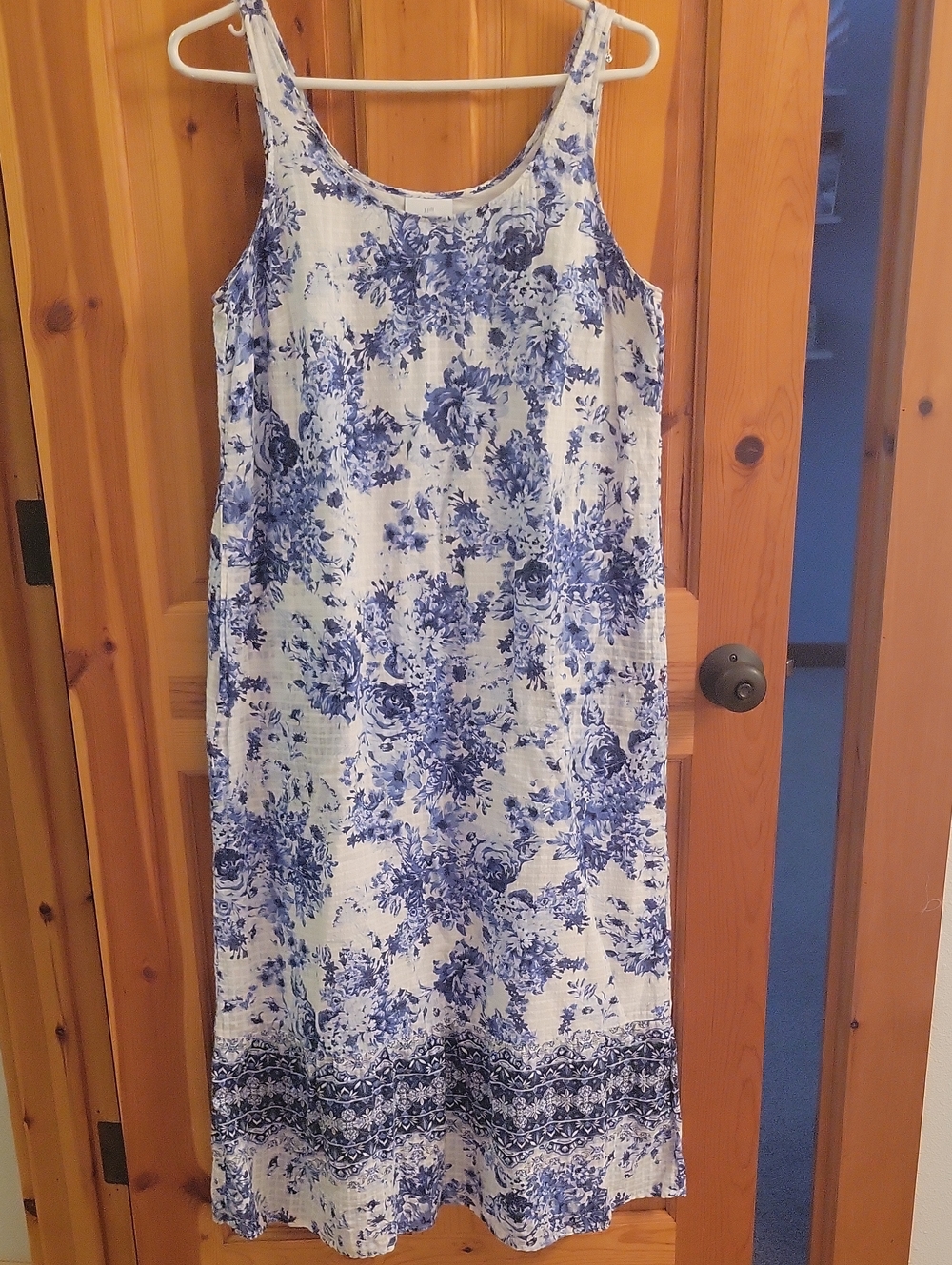 J.Jill Floral Maxi Sundress